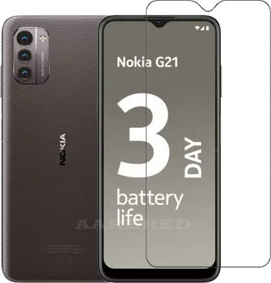 AARERED Tempered Glass Guard for Nokia G21(Pack of 1)