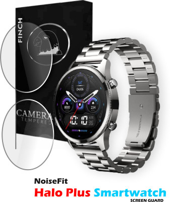 CXRTOPIL Tempered Glass Guard for NOISEFIT HALO PLUS SMARTWATCH(Pack of 2)