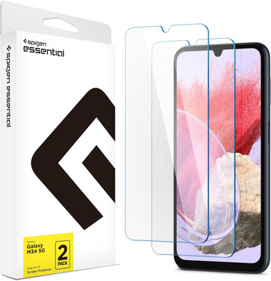 Spigen Tempered Glass Guard for Galaxy M34 5G(Pack of 2)
