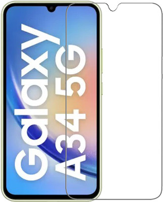 HQ Protection Tempered Glass Guard for Samsung Galaxy A34 5G, Samsung Galaxy A34 5G(V6.6)(Pack of 1)