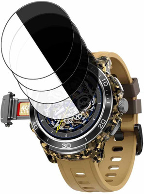 daffin Tempered Glass Guard for Fire Boltt Shott(Pack of 4)