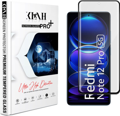 KLAH Tempered Glass Guard for Redmi Note 12 Pro 5G(Pack of 1)