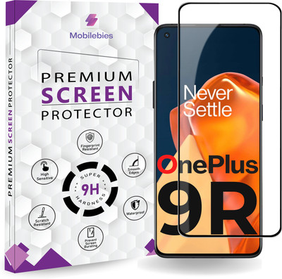 Mobilebies Tempered Glass Guard for Oneplus 9R OG Premium Screen Protector(Pack of 1)