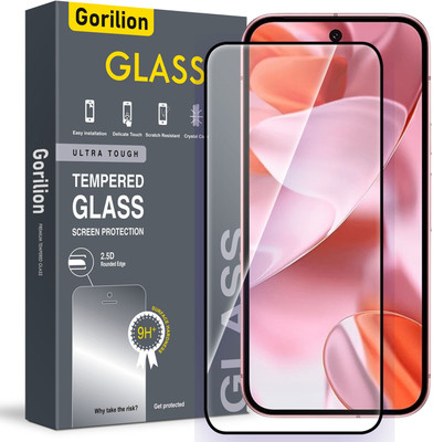 Gorilion Tempered Glass Guard for Google Pixel 9 5G(Pack of 1)