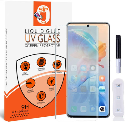 STP FEEL Tempered Glass Guard for Oppo Find X6 Premium UV Edge to Edge Screen Protector Guard With Installation Kit(Pack of 1)
