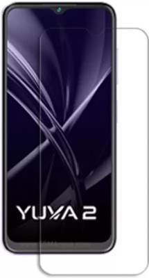 KHWABEEDA Tempered Glass Guard for LAVA YUVA 2 FRONT TEMPERED GLASS(Pack of 1)