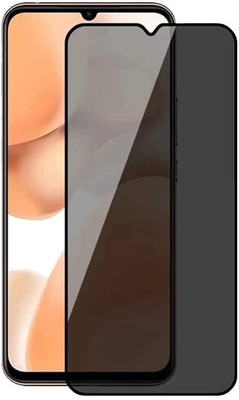 VOSKI Tempered Glass Guard for Oppo F17 Full Coverage Anti-Spy 9H Hardness Screen Protector(Pack of 1)