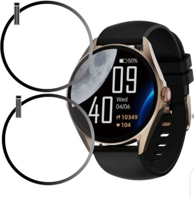 KHWABEEDA Tempered Glass Guard for MAXIMA MAX PRO ELEGANCE SMART WATCH TEMPERED GLASS (PACK OF 2)(Pack of 2)