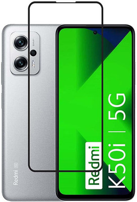 GDBUY Tempered Glass Guard for Redmi K50i 5G, Mi K50i 5G, Redmi K50i, Mi K50i(Pack of 1)