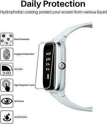 Aleena Tempered Glass Guard for pTron Force X11 Bluetooth Smart Watch-0.29(Pack of 1)