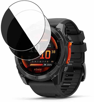 daffin Tempered Glass Guard for Garmin Fenix 8(Pack of 2)