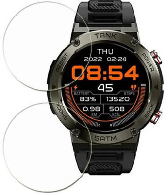 MUTAALI Tempered Glass Guard for Kospet Tank T1 Smartwatch(Pack of 2)