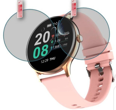 DB Tempered Glass Guard for FIRE - BOLTT HURRICANE SMART WATCH TEMPERED GLASS (PACK OF 2)(Pack of 2)