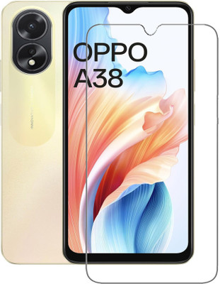 DMJHP Tempered Glass Guard for Oppo A38(Pack of 1)