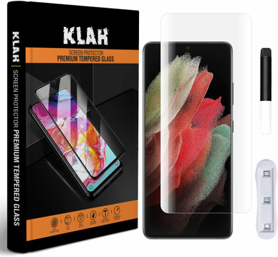 KLAH Tempered Glass Guard for Samsung Galaxy S21 Ultra 5G(Pack of 1)