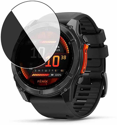 daffin Tempered Glass Guard for Garmin Fenix 8(Pack of 1)