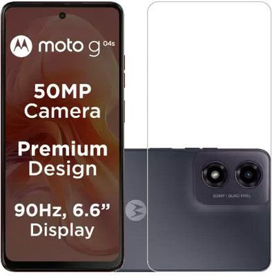 KMPERED Tempered Glass Guard for Motorola g04s, Moto g04s, MOTOROLA G04S, MOTO G04S(Pack of 1)