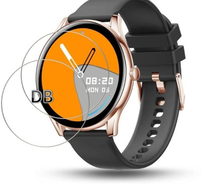 KHWABEEDA Tempered Glass Guard for PEBBLE COSMOS BOLD METALLIC SMART WATCH (PACK OF 2)(Pack of 2)