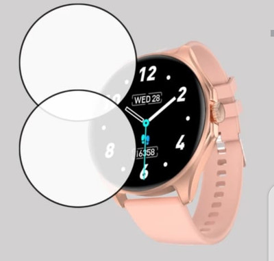 DB Tempered Glass Guard for FIRE -BOLTT APOLLO 2 SMART WATCH TEMPERED GLASS ( PACK OF 2)(Pack of 2)