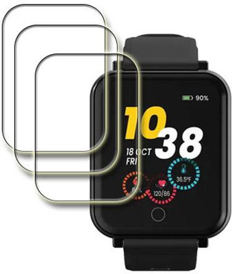 MUTAALI Tempered Glass Guard for GOQii Smart Vital Plus Smartwatch(Pack of 3)