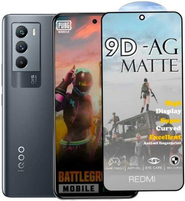FAIYER BEAT Tempered Glass Guard for Premium matte Tempered Glass For vivo iqoo 9 SE(matte finish,Pack Of 1) Advanced gaming matte Full Screen Coverage Screen Protector for vivo iqoo 9 SE(Pack of 1)