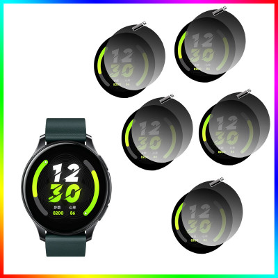 HIDEOUS Tempered Glass Guard for Realme Watch T1 Screen Guard(Pack of 5)