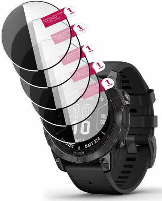 daffin Tempered Glass Guard for Garmin Fenix 7 Pro Solar(Pack of 5)