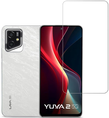 KARTRAY Tempered Glass Guard for Lava Yuva 2 5G(Pack of 1)