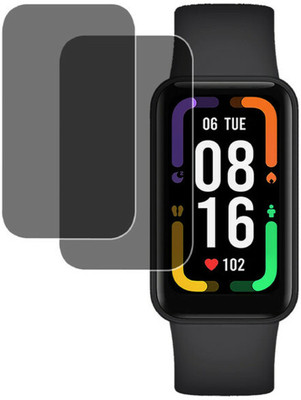 YCHROZE Tempered Glass Guard for Redmi Smart Band Pro(Pack of 2)