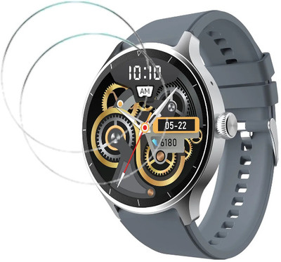 MUTAALI Tempered Glass Guard for beatXP Flux 1.45 Smartwatch(Pack of 2)