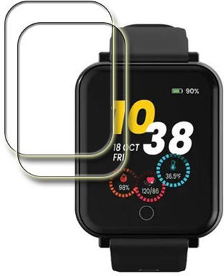 MUTAALI Tempered Glass Guard for GOQii Smart Vital Plus smartwatch(Pack of 2)