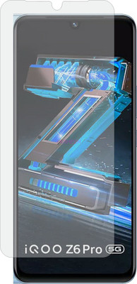 Fasheen Tempered Glass Guard for VIVO IQOO Z6 PRO Flexible , ShatterProof 9H Fiber(Pack of 1)