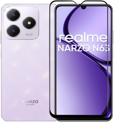 BRENZZ Tempered Glass Guard for realme Narzo N63 5G(Pack of 1)