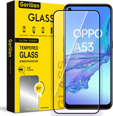 Gorilion Tempered Glass Guard for Oppo A53(Pack of 1)