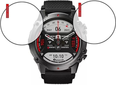 DB Tempered Glass Guard for ZEBLAZE VIBE 7 LITE SMART WATCH TEMPERED GLASS ( PACK OF 2)(Pack of 2)
