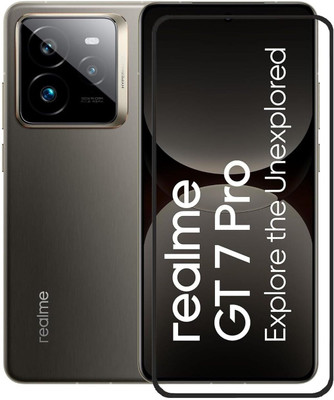Flipkart SmartBuy Edge To Edge Tempered Glass for realme GT 7 Pro, realme GT 7 Pro 5G(Pack of 1)