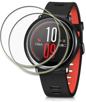 MUTAALI Tempered Glass Guard for Amazfit Pace smartwatch(Pack of 2)