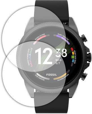 MOBIFONIC Tempered Glass Guard for Fossil Gen 6(Pack of 2)