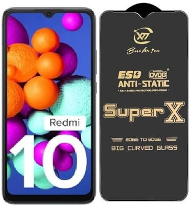 MobiCR Tempered Glass Guard for Redmi 10 PRIME(2021/2022)(Pack of 1)