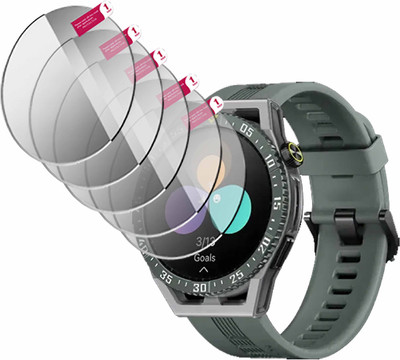 daffin Tempered Glass Guard for Huawei Watch 4(Pack of 5)