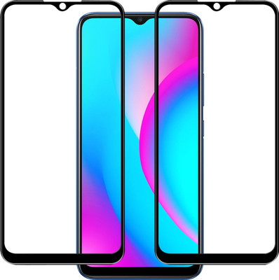 Qyist Tempered Glass Guard for Realme C15(Pack of 2)