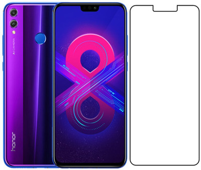 HINDU Impossible Screen Guard for Tempered Glass plastic & Fiber Smart Honor 8x(Pack of 1)