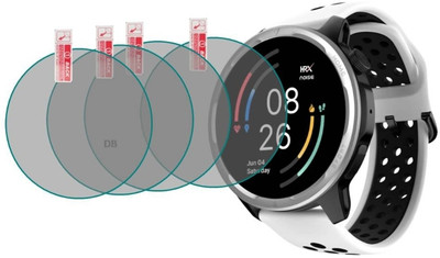 DOWRVIN Tempered Glass Guard for NOISE HRX BOUNCE 1.39 ROUND SMART WATCH (PACK OF 4)(Pack of 4)