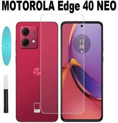 DSCASE Tempered Glass Guard for Motorola Edge 40 Neo 5G, Motorola Edge 40 Neo(Pack of 1)