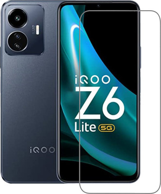 DSCASE Tempered Glass Guard for iQOO Z6 Lite 5G(Pack of 1)