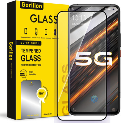 Gorilion Tempered Glass Guard for IQOO 3(Pack of 1)