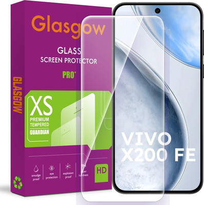 Glasgow Tempered Glass Guard for Vivo X200 FE(Pack of 1)