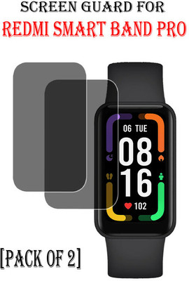 YCHROZE Tempered Glass Guard for Redmi Smart Band Pro(Pack of 2)