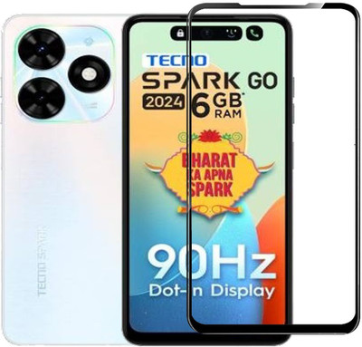 Flipkart SmartBuy Tempered Glass Guard for Tecno Spark Go 2024(Pack of 1)