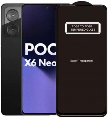 A-Allin1 Tempered Glass Guard for POCO X6 Neo 5G(Pack of 1)
